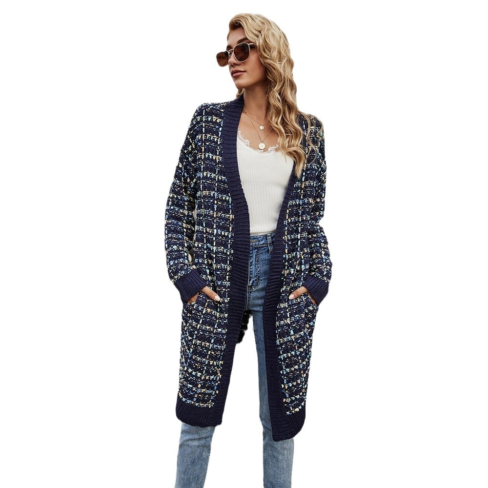 Versatile Women's Spring Clothes Fashion Color Knitwear