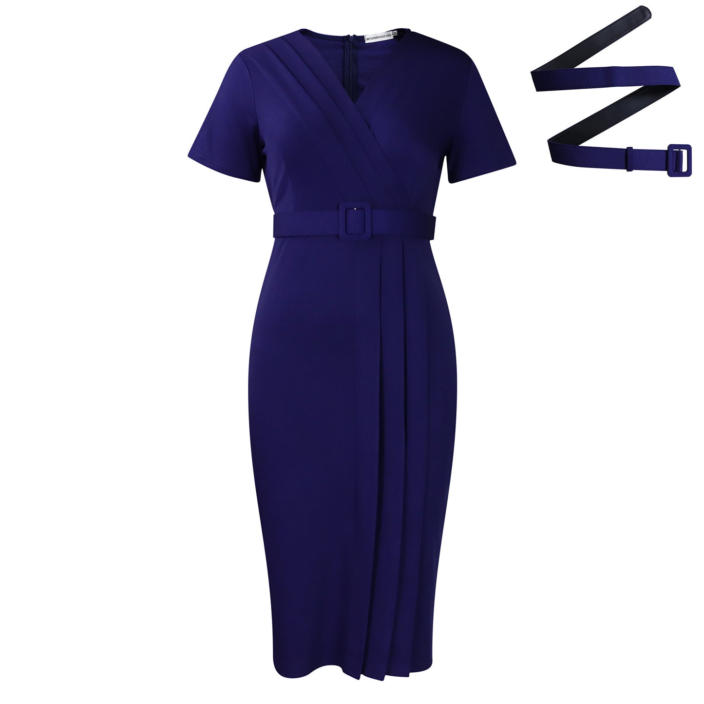 Women's Summer Sleeve Tight Waist Solid Color Skirts