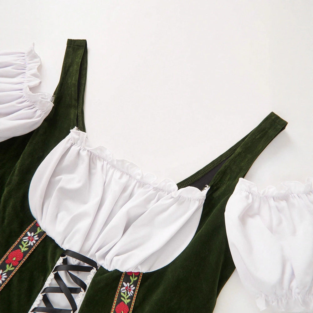 Women's German Beer Festival Traditional Bavarian Garden Dresses