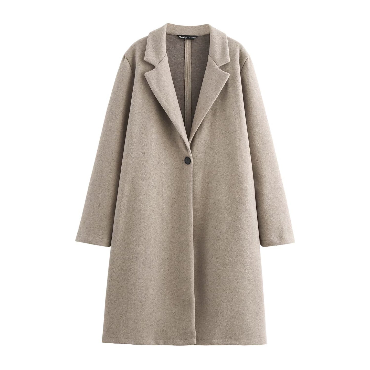 Women's Fashion Casual Button Decoration Soft Overcoat Jackets