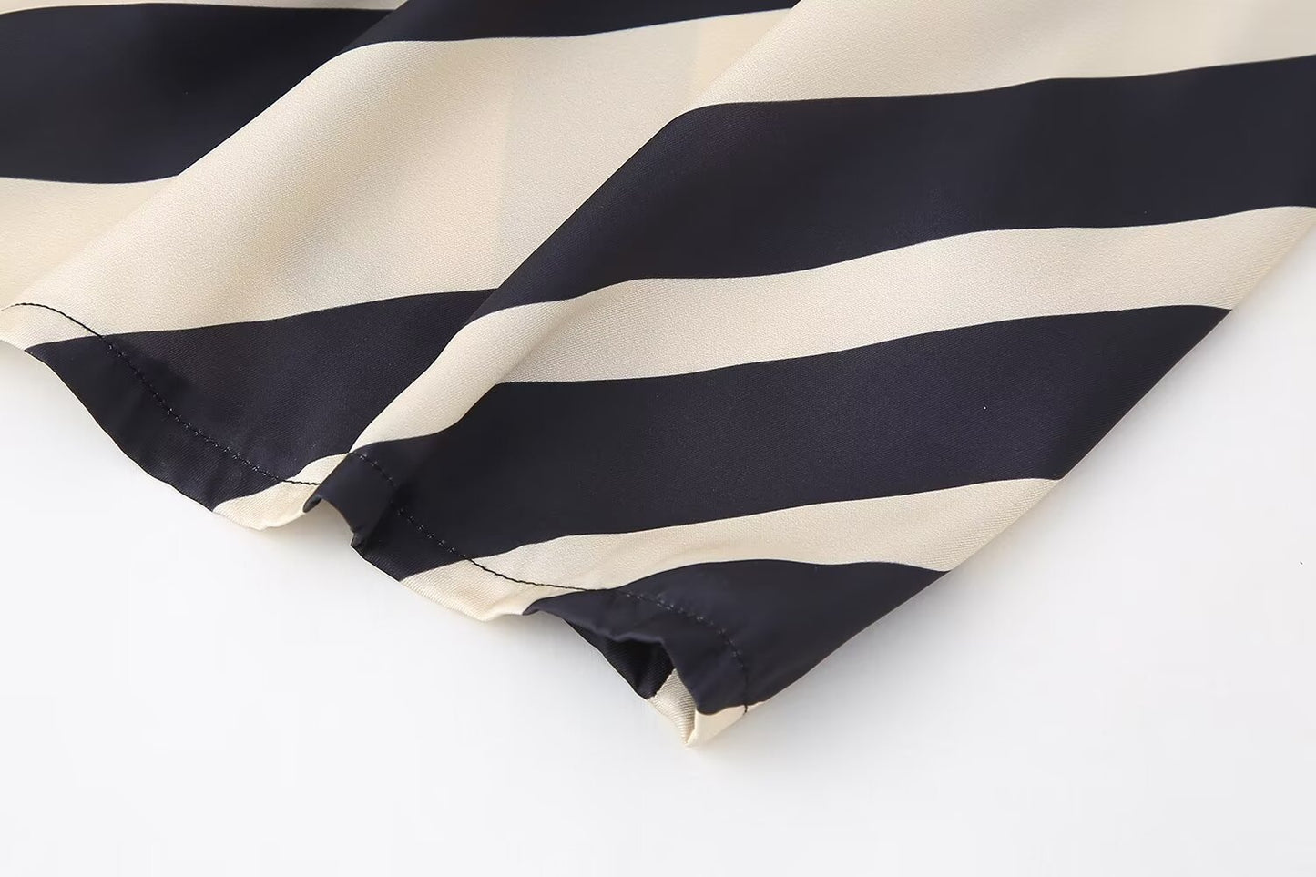 Women's Mid-length Long Sleeve Printed Stitching Dress Dresses