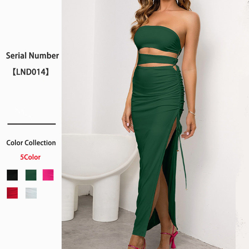 Women's Sexy Sling Slim Fashion Sleeveless Backless Dress