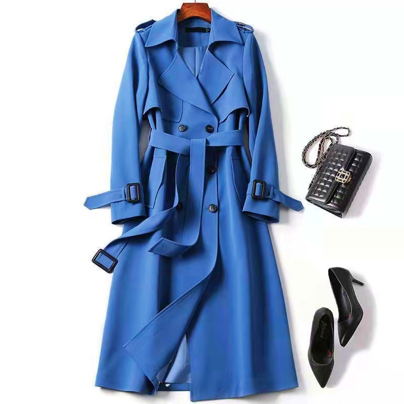 Women's Trench Mid-length Korean Style Large Popular Coats