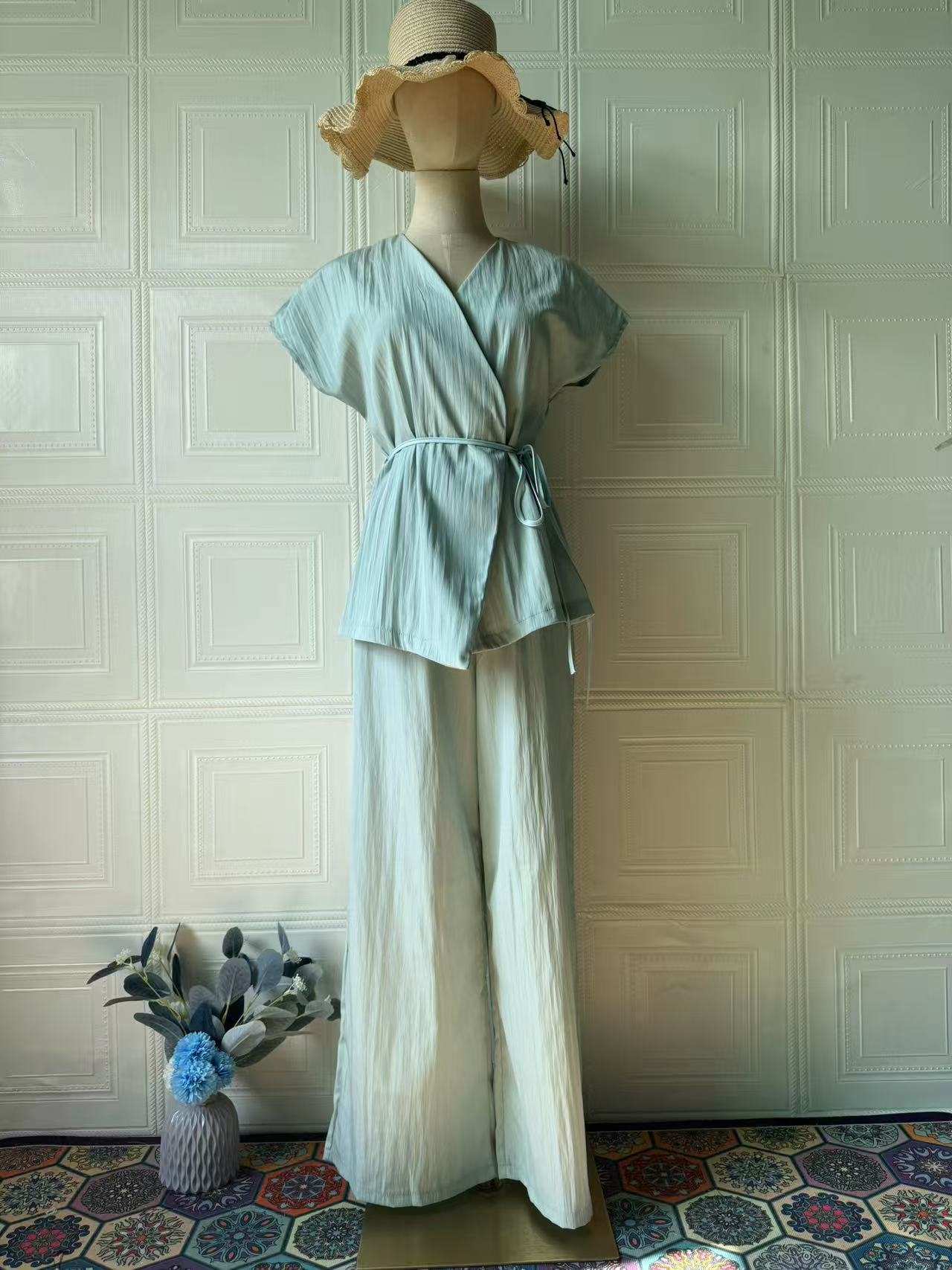 Summer Fashion Casual Sleeve Sexy Trousers Dresses