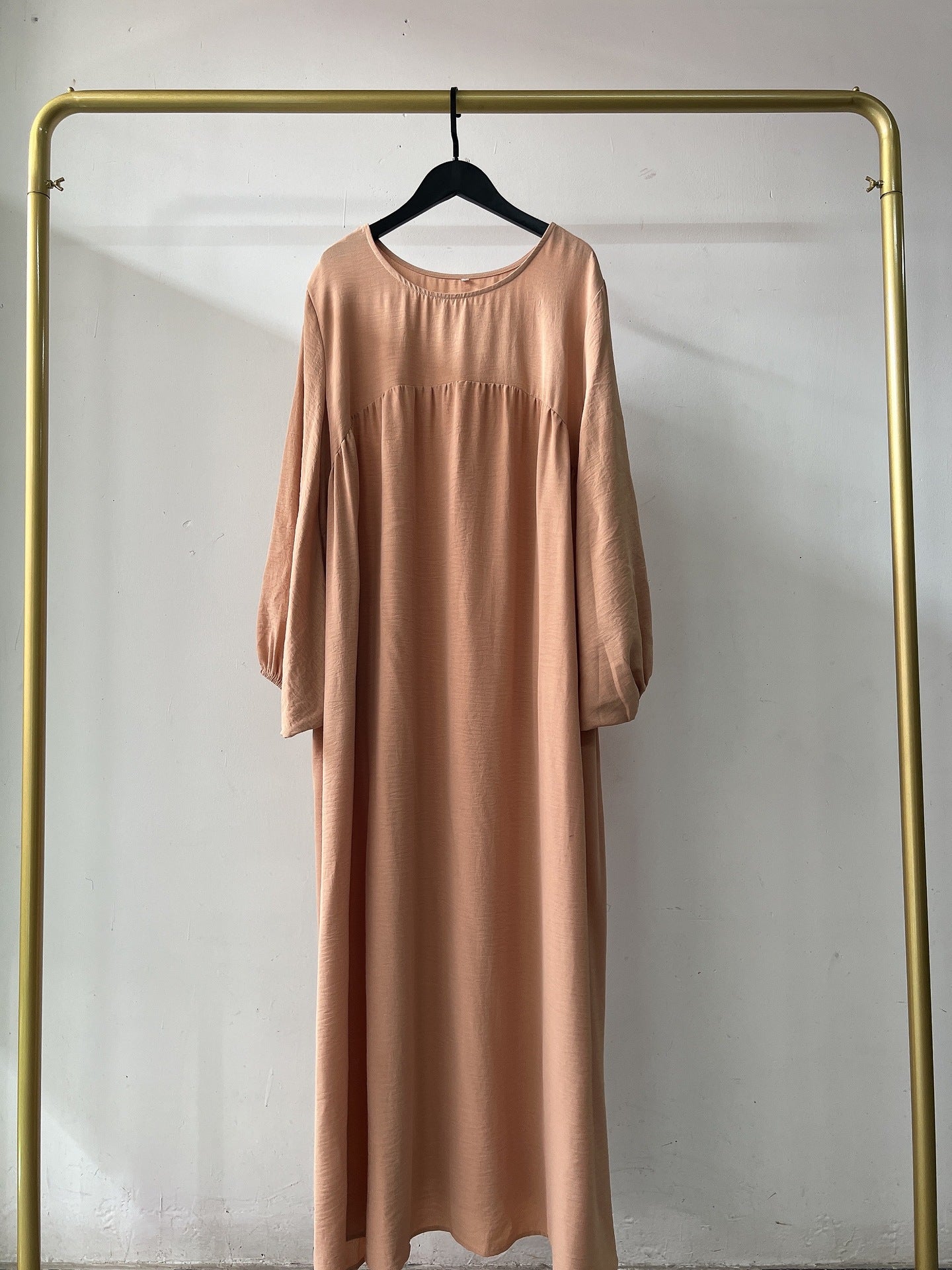 Large Swing Solid Color Loose Sweet Dress