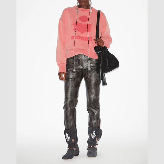 Women's American Niche Classic Washed Dyed Fried Color Sweaters