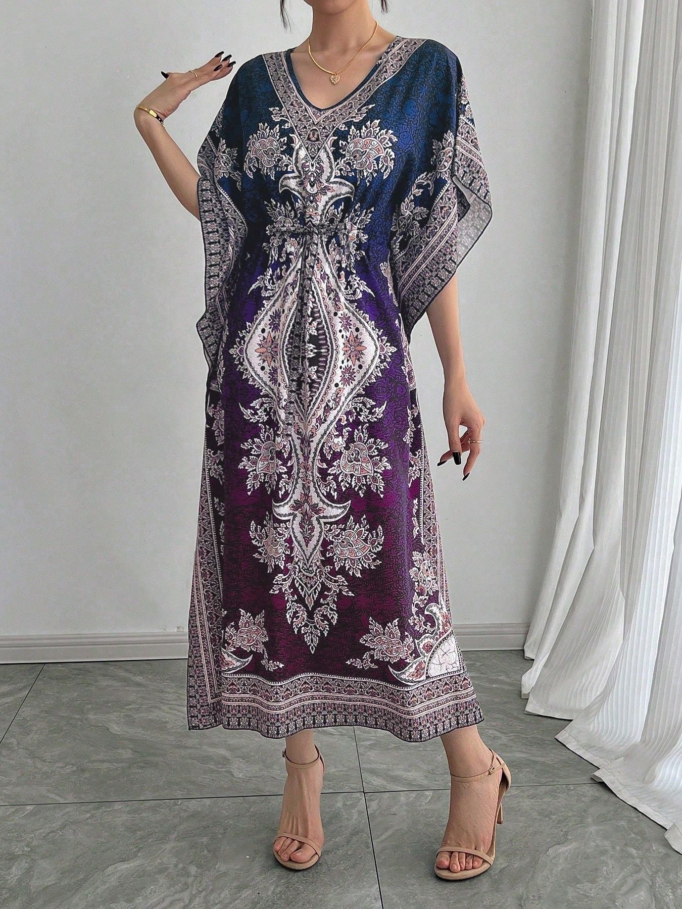 Bohemian Traditional Style Loose Breathable Casual Open Shorts