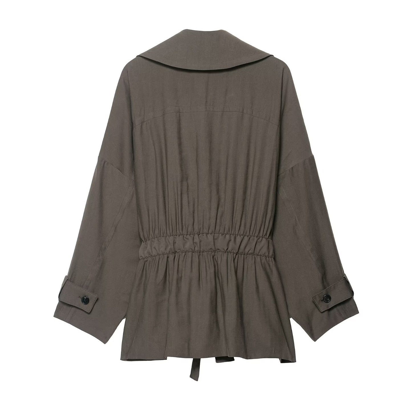 Women's Autumn Loose Casual Belt Elegant Coats