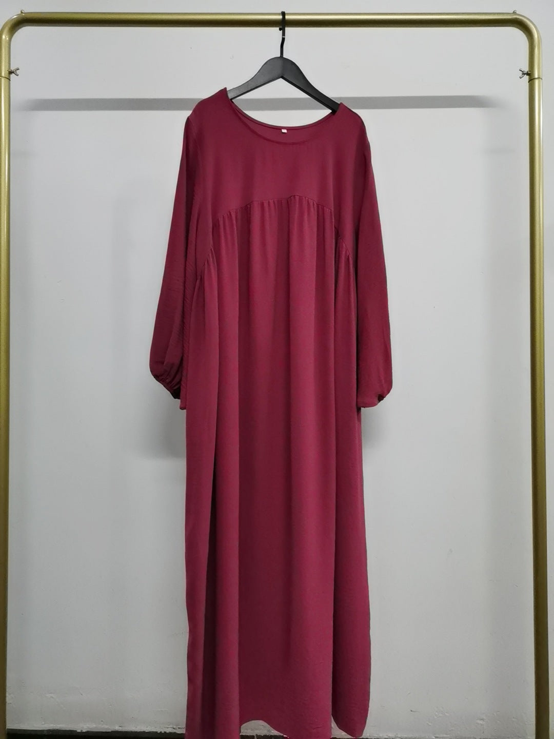 Large Swing Solid Color Loose Sweet Dress