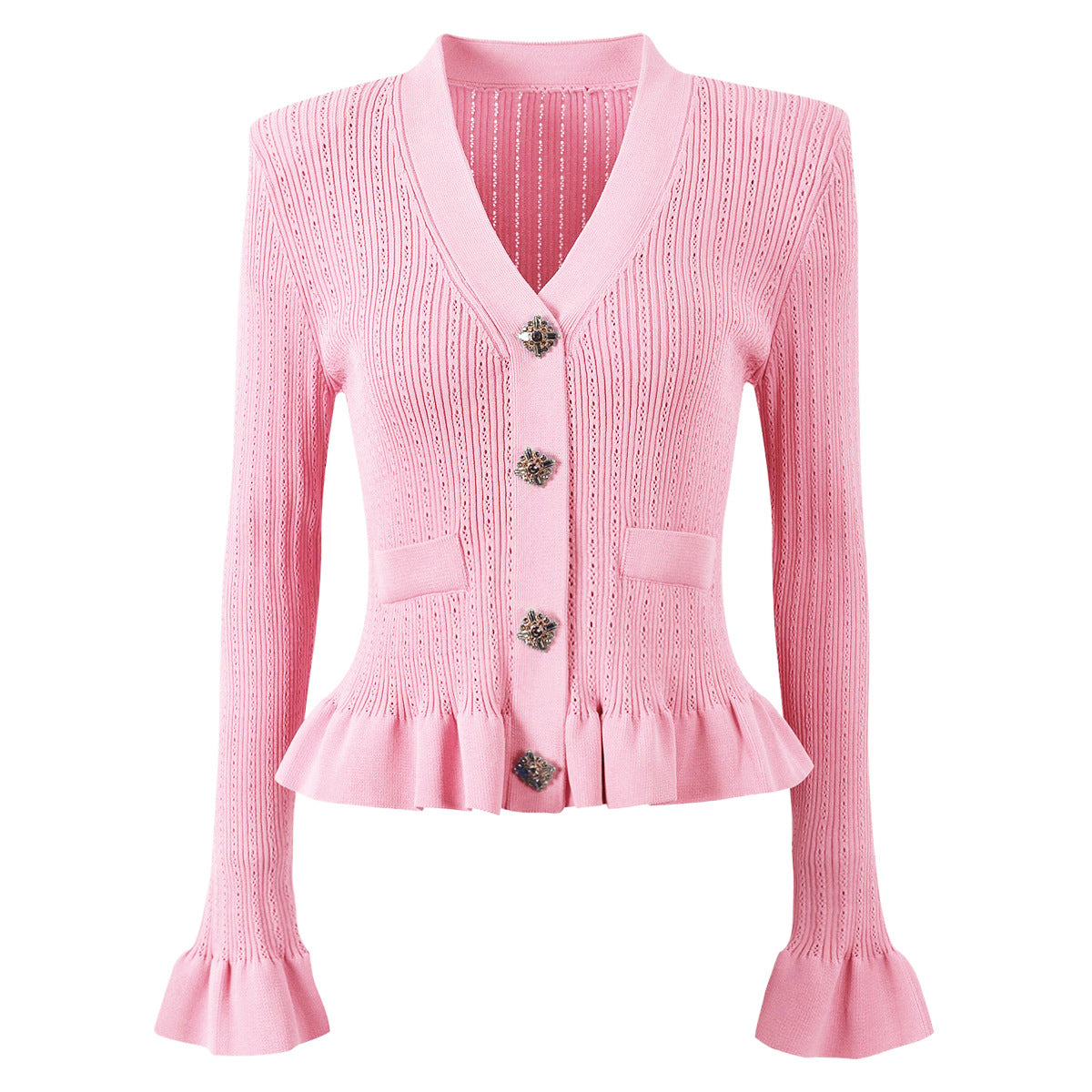 Women's High Version Versatile Fashionable Knitted Tup Fishtail Suits