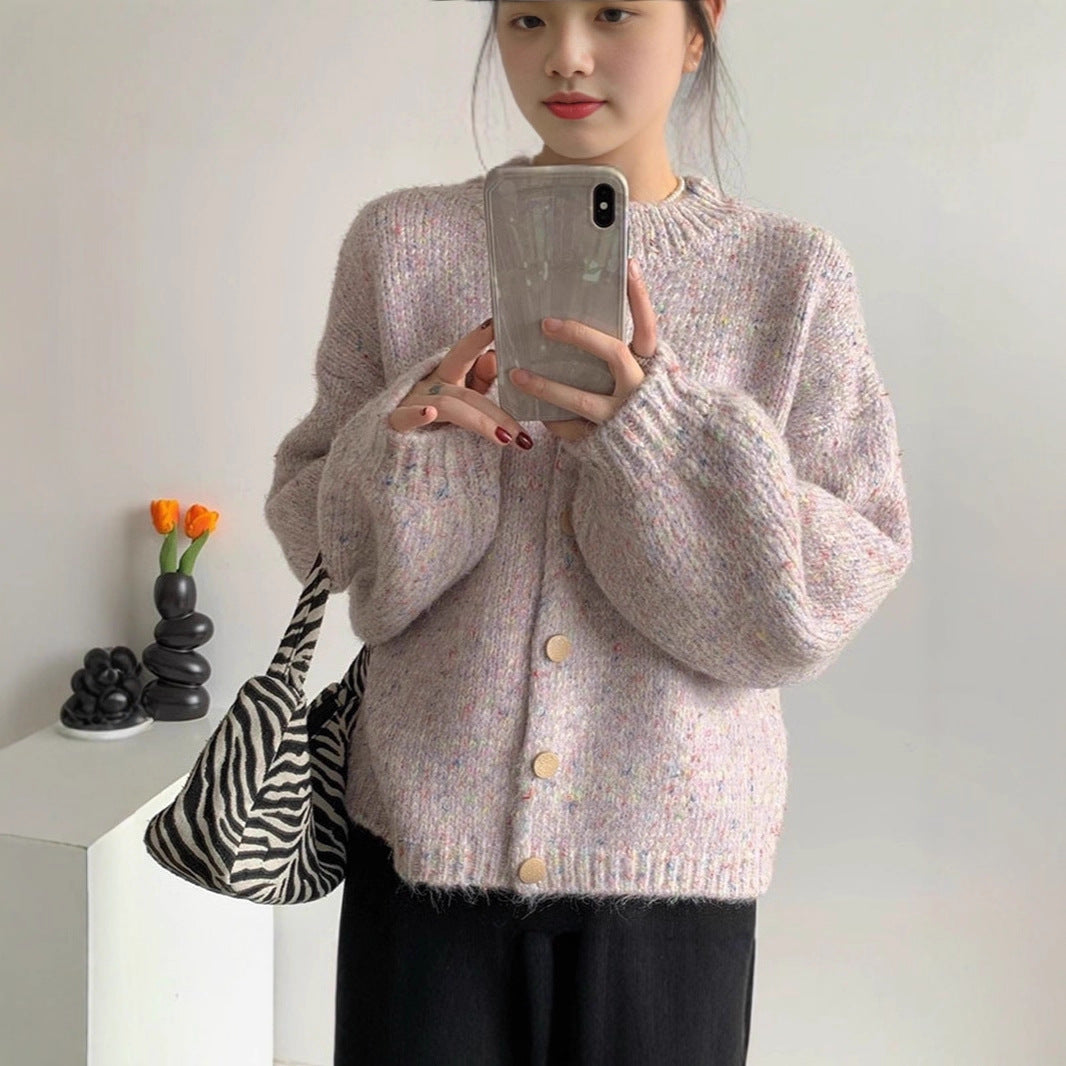 Women's Loose American Soft Glutinous Long Sleeve Women's Sweater