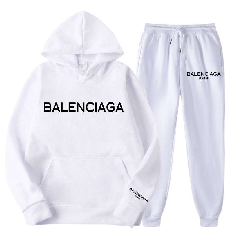 Women's & Men's Trendy Letters High Street Loose Fleece Suits
