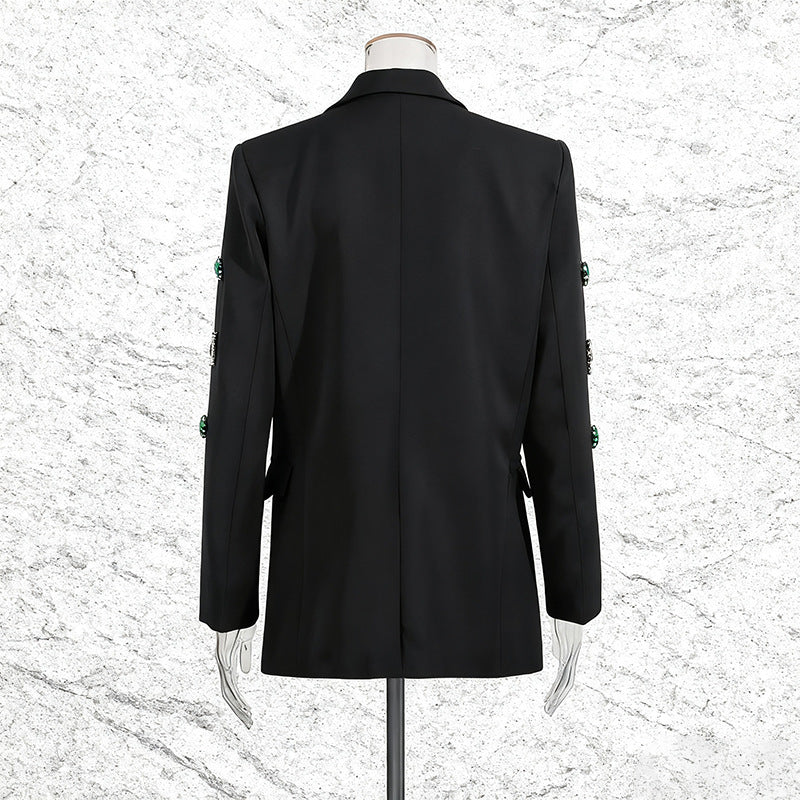 Commute Style High-grade Diamond Classic Lapel Blazers