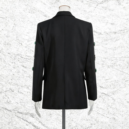 Commute Style High-grade Diamond Classic Lapel Blazers
