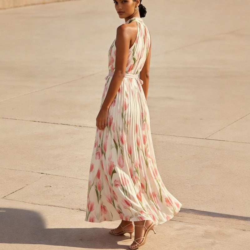 Summer Elegant Large Swing Vacation Style Dress
