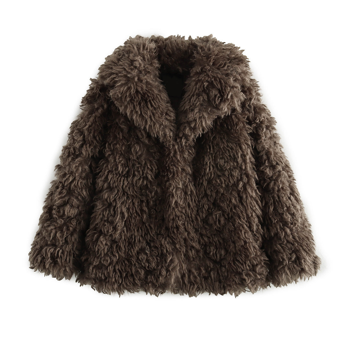Women's Classy Cool Artificial Fur Effect Jackets