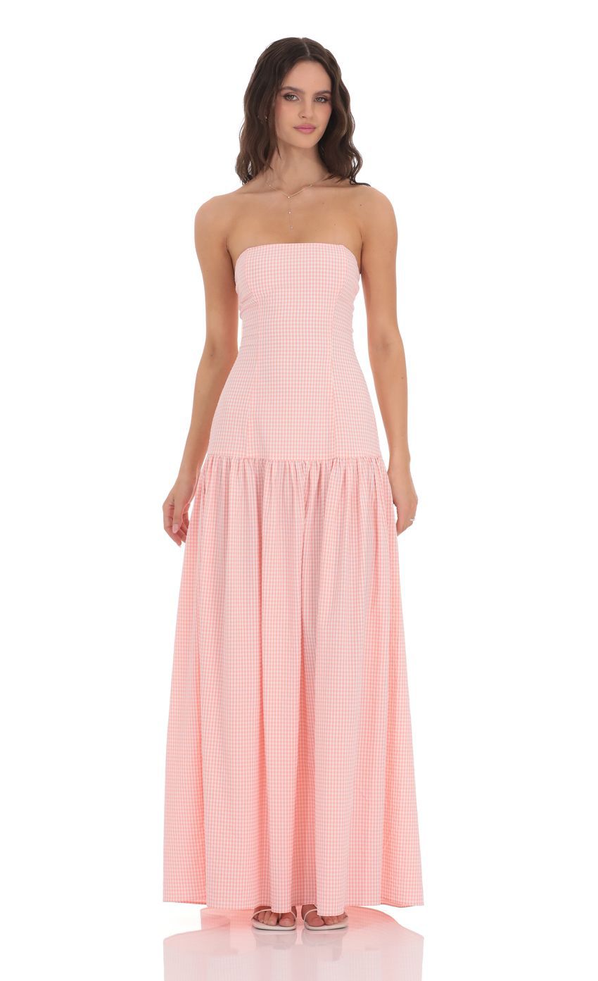 Women's Spring Elegant Printed French Tube Dress