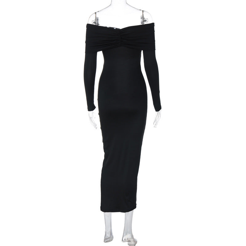 Women's Popular Sexy Banquet Dress Slim Dresses