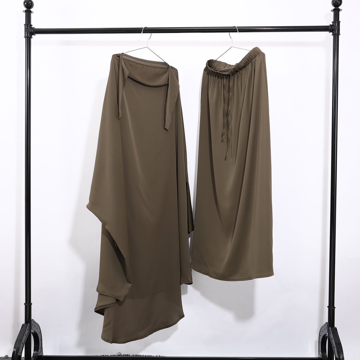 Robe Dress Casual Elegant Stitching Solid Dresses