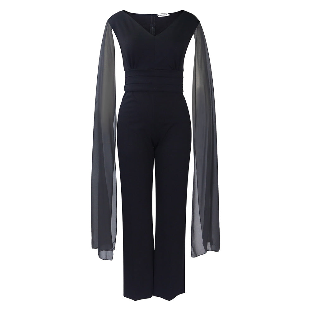 Women's Temperament Commute Wide Leg Two-piece Set Suits