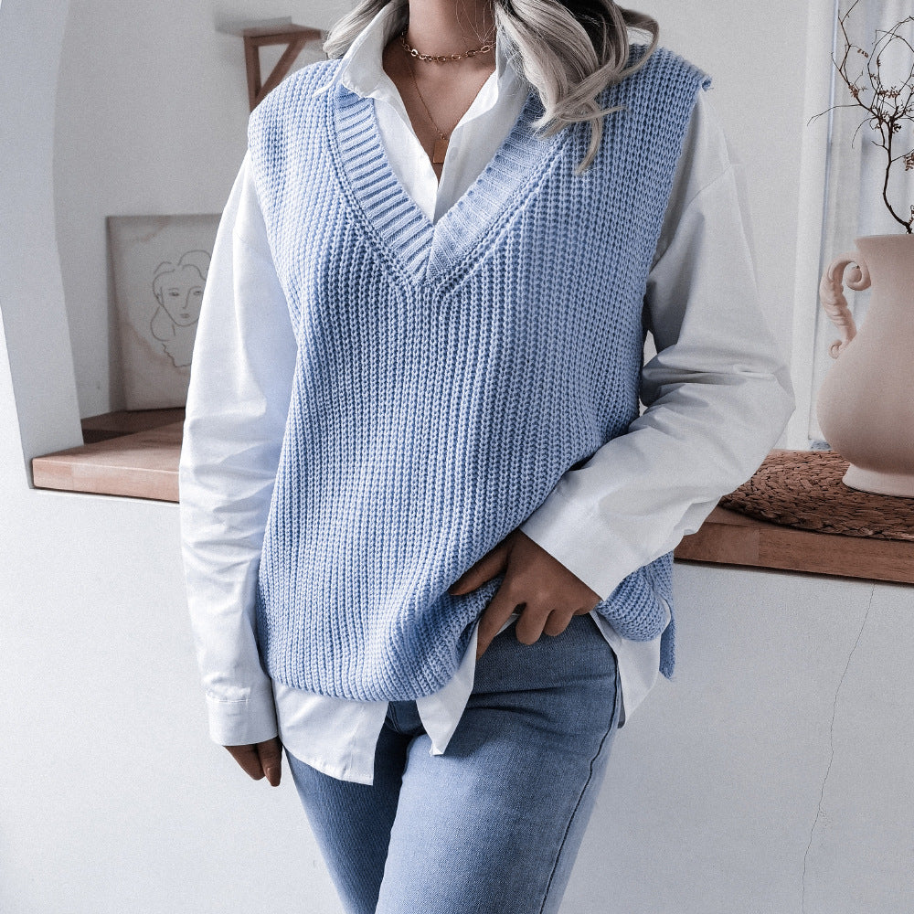 Versatile Women's Clearance Casual Loose Knitted Sweater