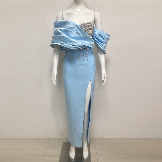 Diamond Tube Elegant Dress Banquet Bandage Dresses