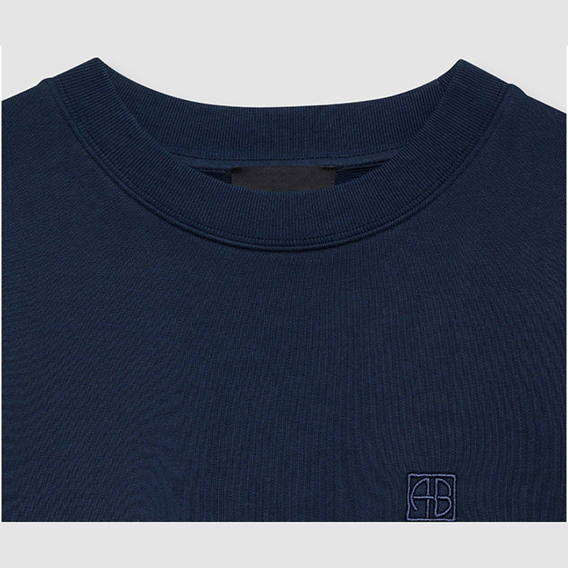 Women's North American Niche Classic Embroidery Fleece-lined Cotton Sweaters