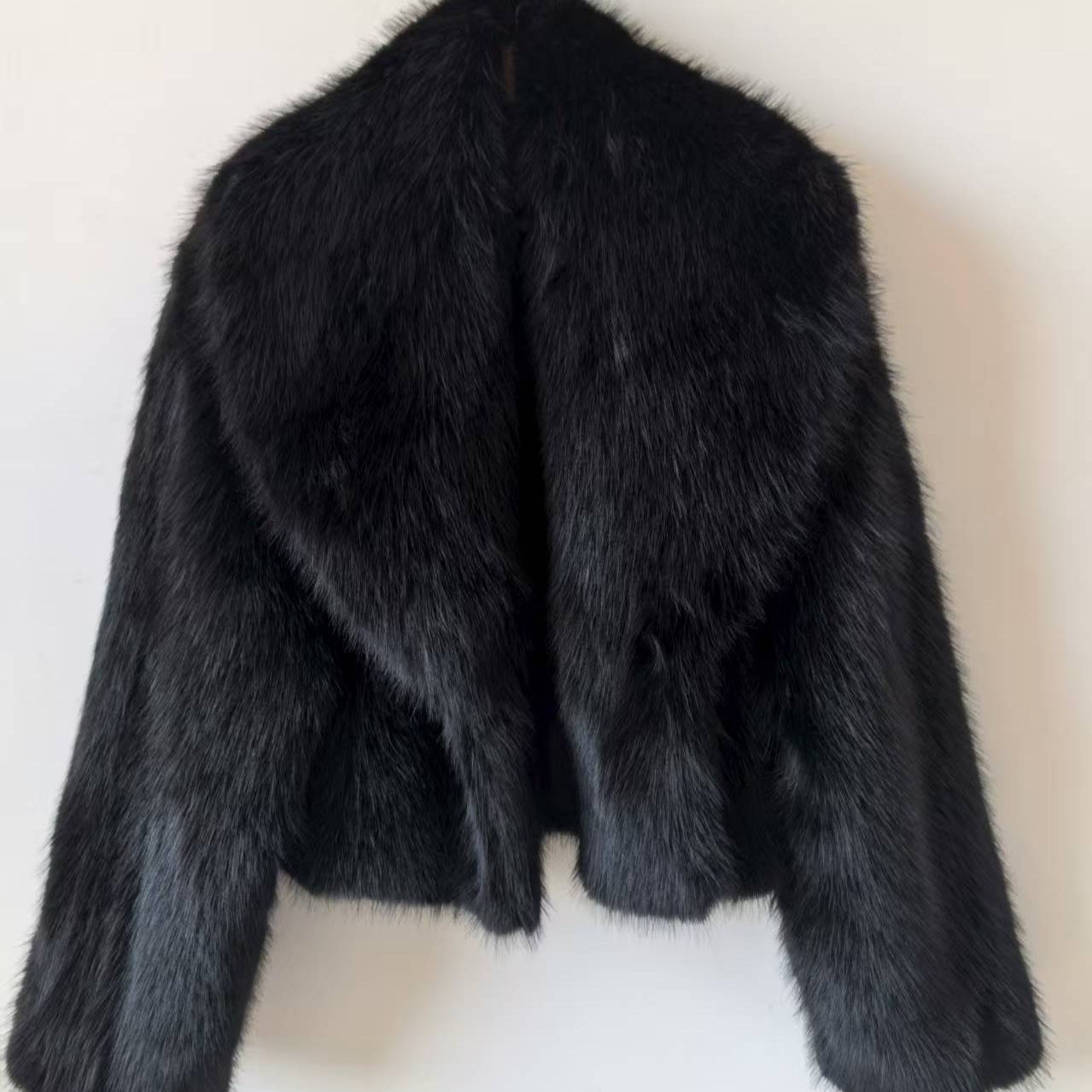 Women's Fur Fox Fashionable Warm Plush Overcoat Coats