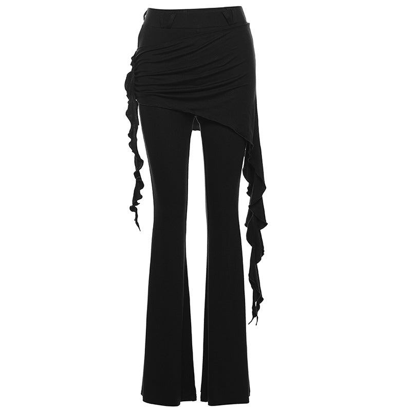 Women's Slim Street Fashion High Waist Casual Pants