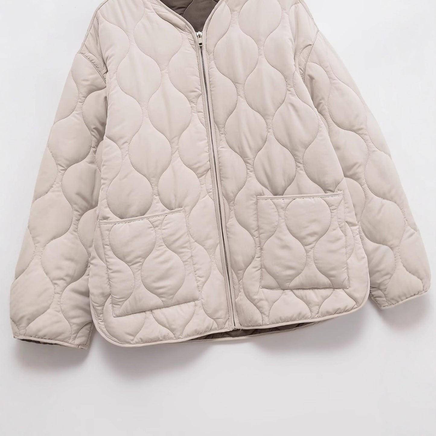 Beautiful Classic Summer Casual Loose Quilted Coats
