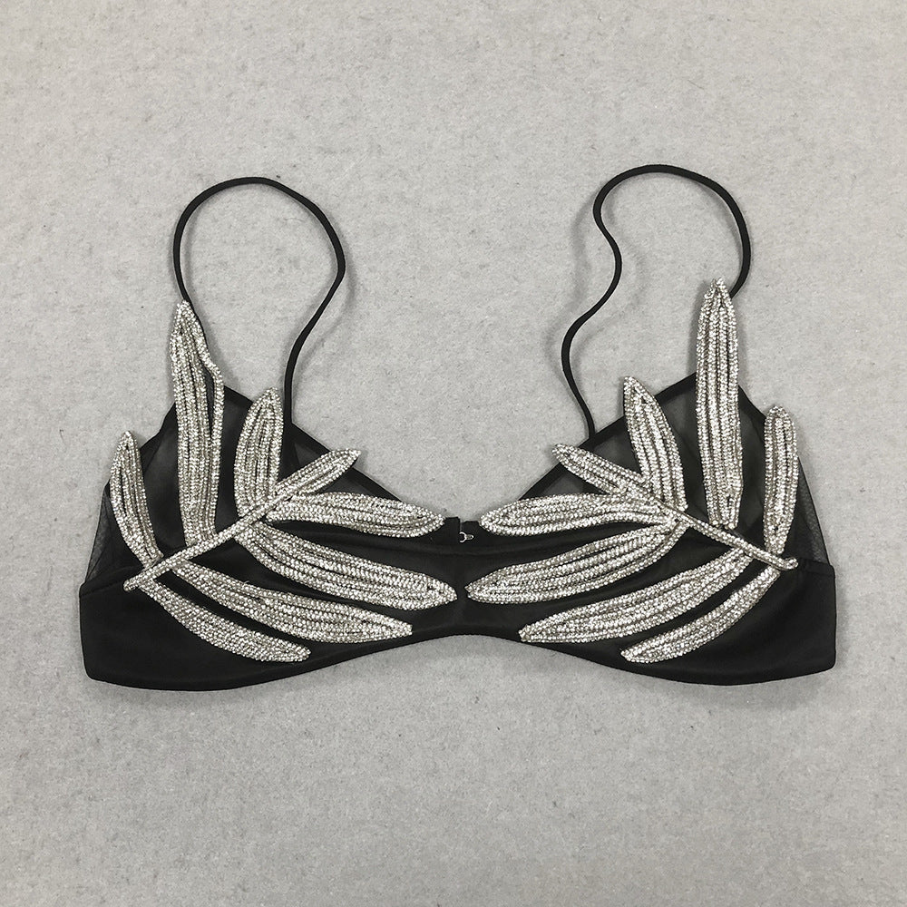 Sexy Underwear Long Cutout Sling Chest Tops