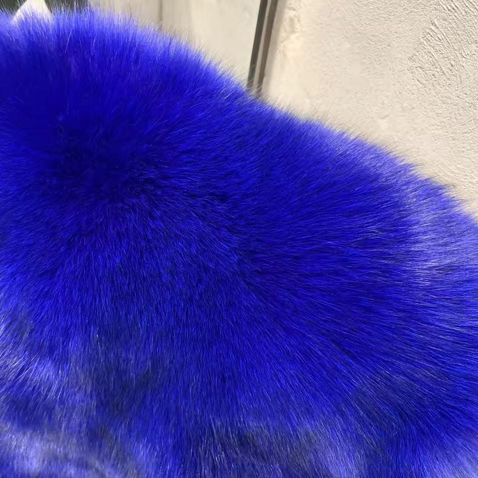 Fur Imitation Fox Warm Lapel Winter Coats