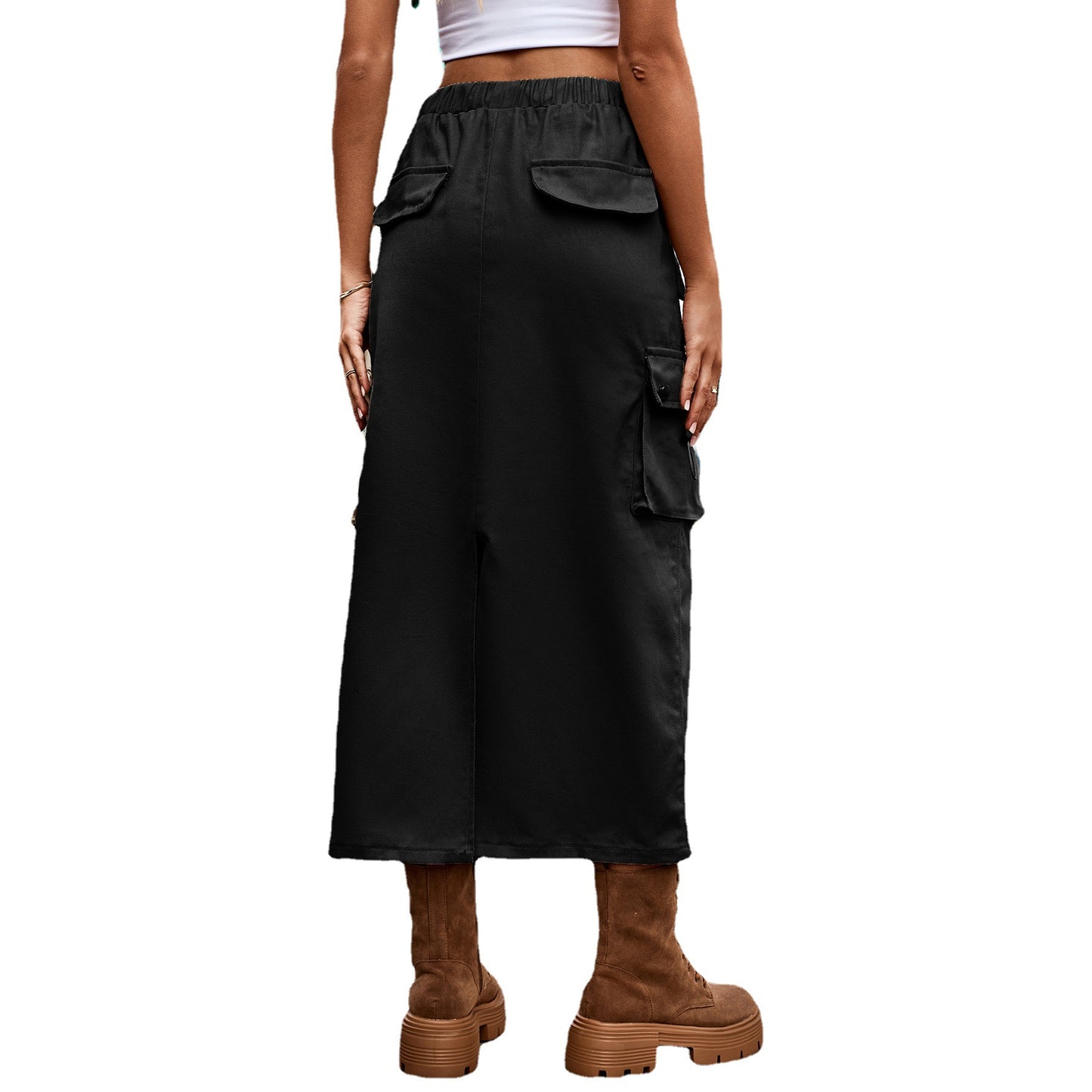 Women's Graceful Beautiful Classy Drawstring Denim Skirts