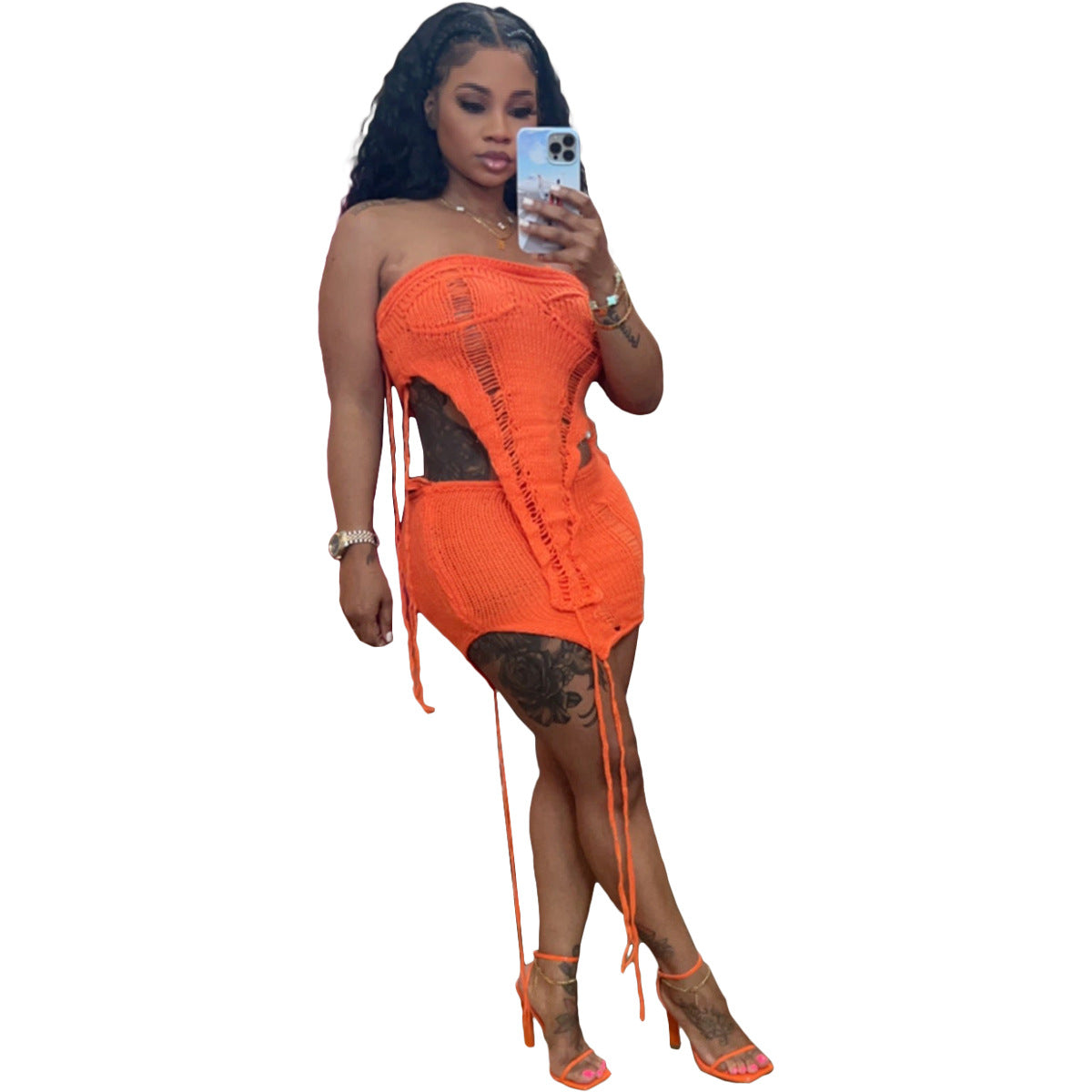 Versatile Attractive Urban Sexy Sleeveless Beach Fashion Casual Suit