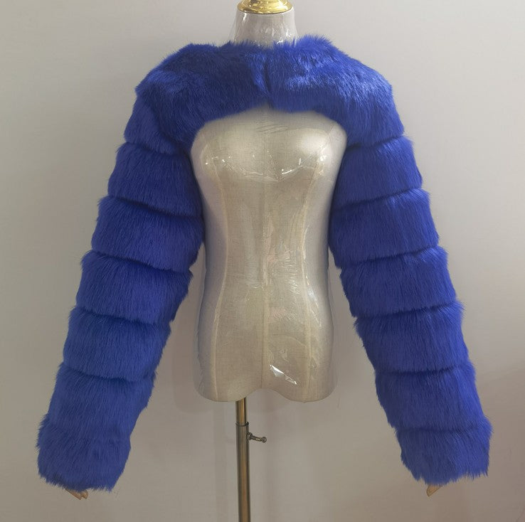 Women's Fur Shawl Super Fashion Wear Sexy Coats