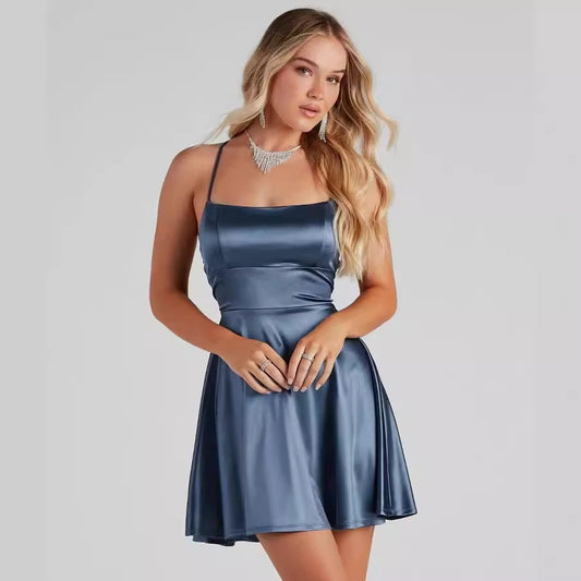 Sleeveless Sexy Suspenders Banquet Dress Colors Dresses