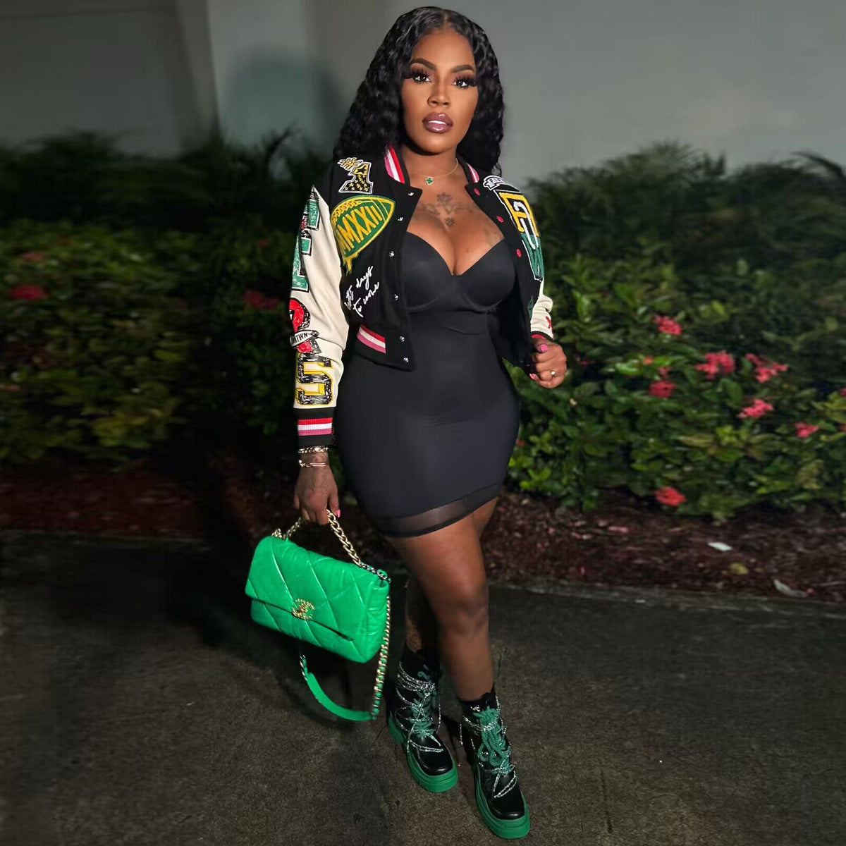 Thread Woolen Baseball Full Positioning Printing Jackets