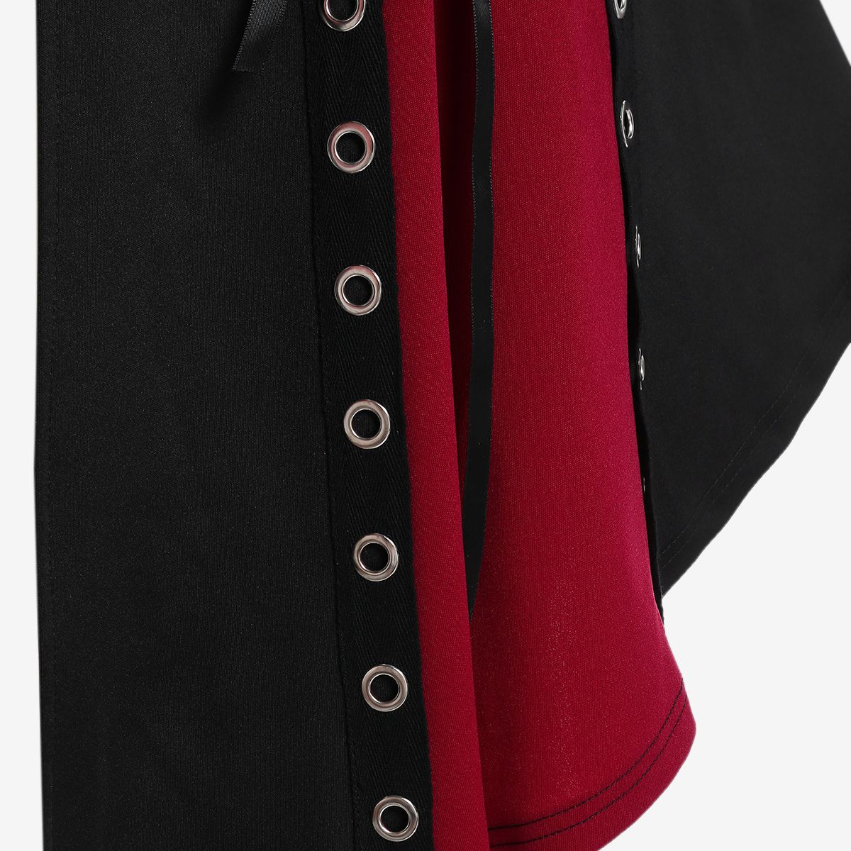 Women's Style Hooded Color Matching Mid-length Dress Dresses