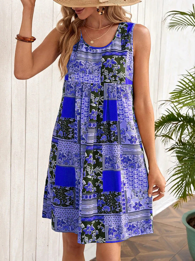 Classic Classy Women's Fashionable Printed For Dress