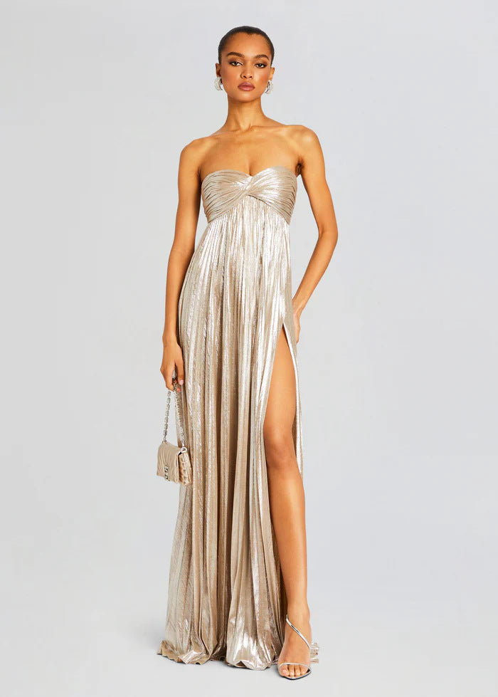 Women's Summer Dress Stylish Texture Sexy Slit Skirts