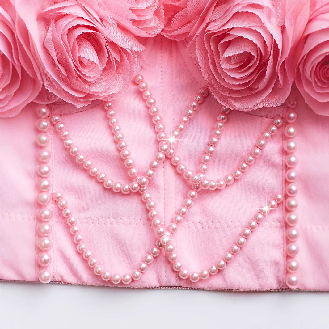 Fishbone Suspender Style With Chest Pad Tops