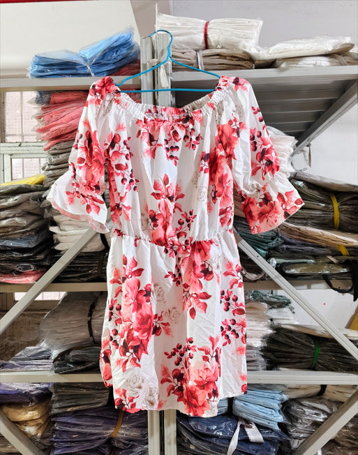Unique Trendy Women's Sexy Fashion Printed Dress