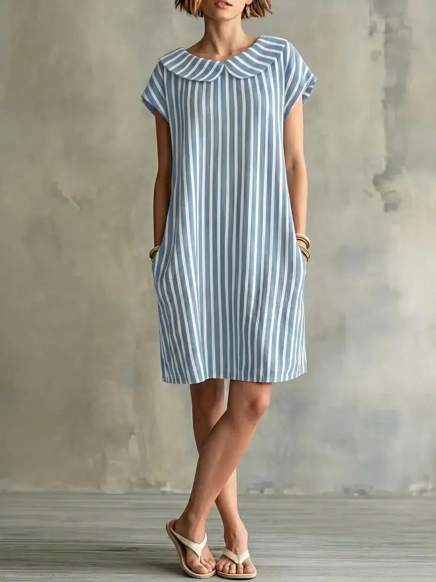 Women's Elegant Fashion Printed Striped For Dress