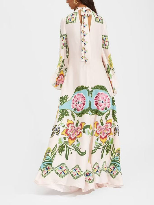 Large Swing Dress Temperament Commute Collar Dresses