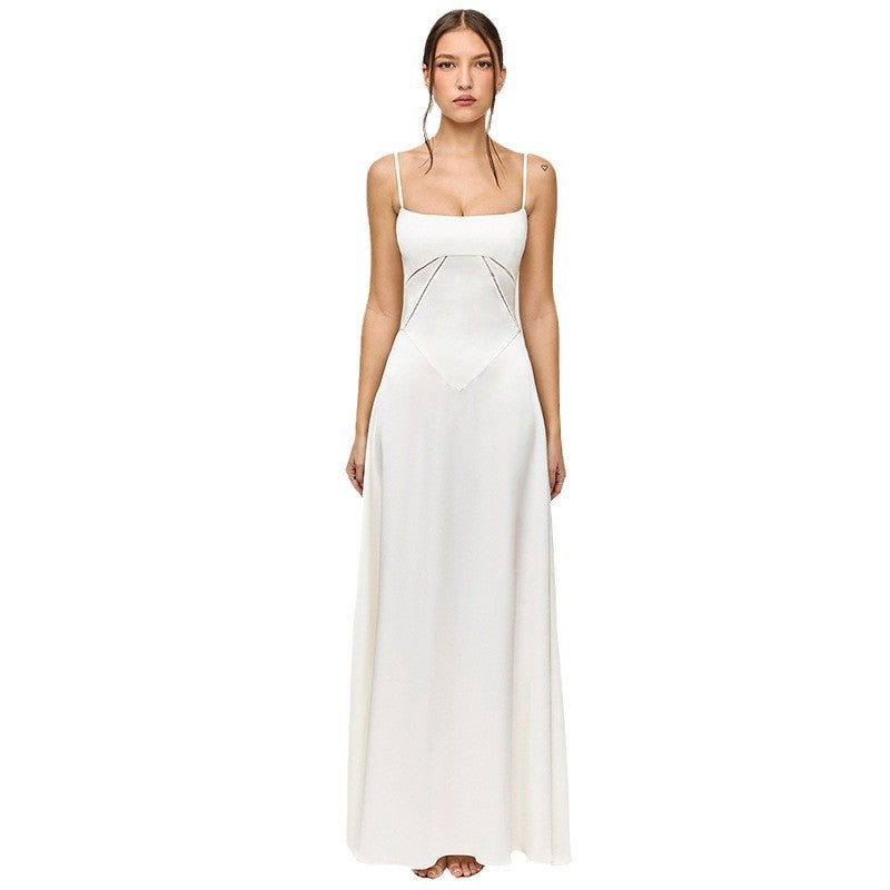Women's Sexy Sling Dress Slim Fit Backless Dresses
