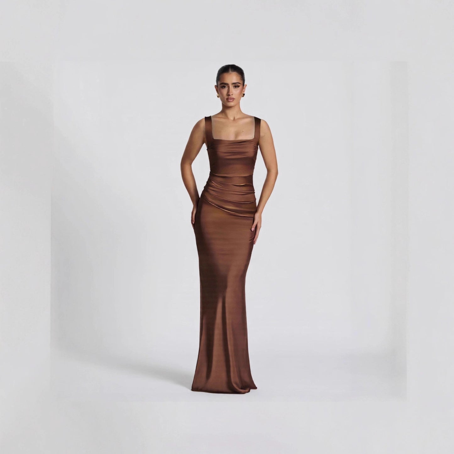 Sleeveless High-grade Slimming Sling Temperament Banquet Dress