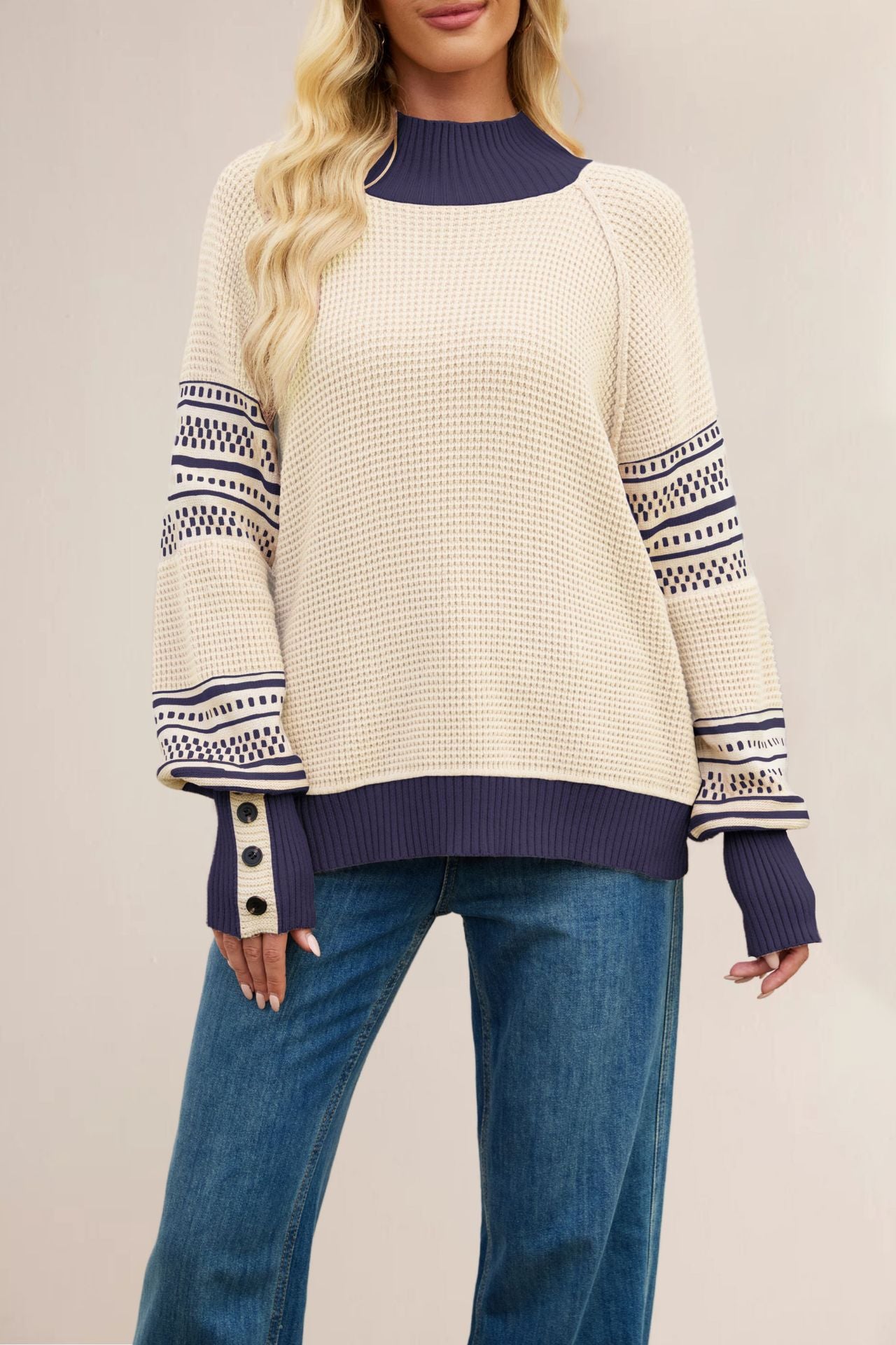 Women's Graceful Pretty Knitted Fashion Pullover Sweaters