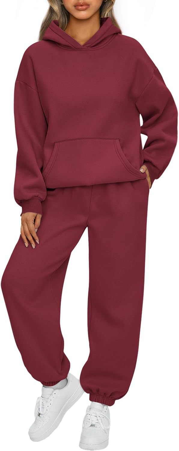 Elegant Women's Two-piece Hoodie Sportswear Trousers Fashion Casual Suit