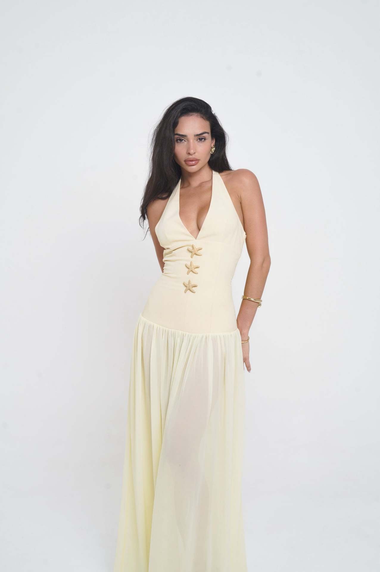 Fashion Sexy Hot Sea Heart Decoration Dresses