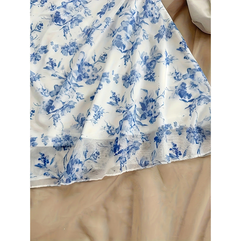 Tight Waist Summer Style Design Sense Minority Dress